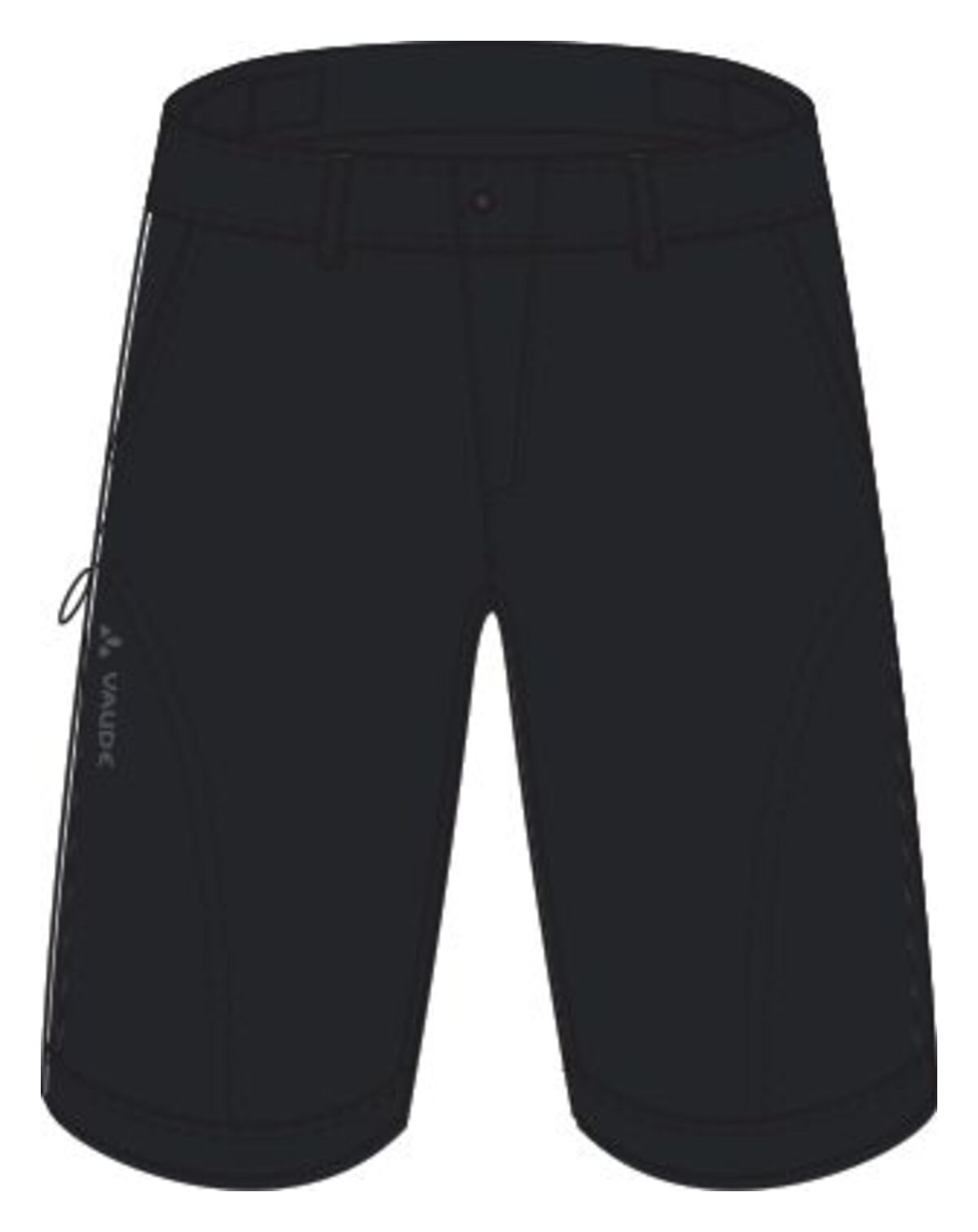 VAUDE Ledro Shorts Dames zwart