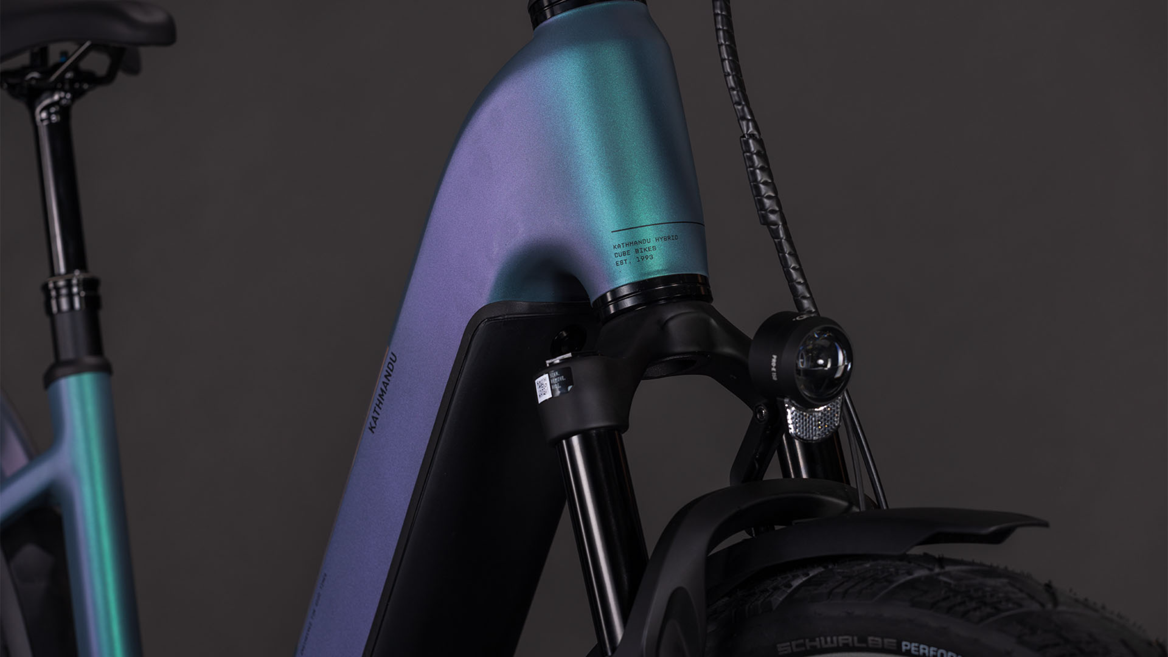 Cube Kathmandu Hybrid EXC 800 Wave smaragdgroen´n´prism