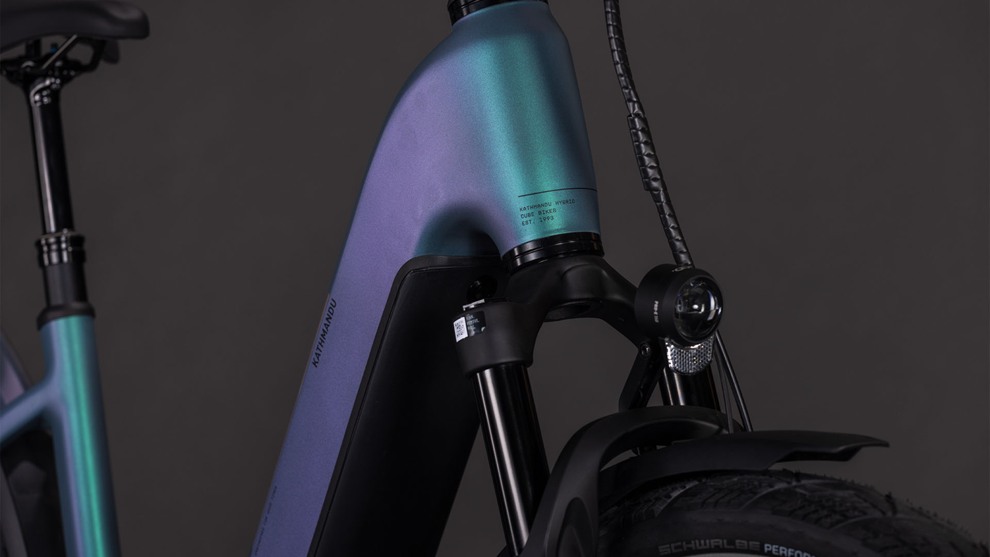 Cube Kathmandu Hybrid EXC 800 Wave smaragdgroen´n´prism