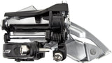 Shimano Altus FD-M370 Voorderailleur 3x9-speed Klem Dual-Pull zwart/zilver