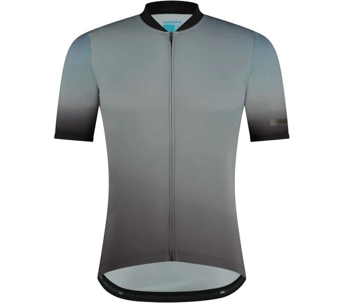 Shimano EVOLVE Avventura Korte Mouwen Jersey Indigo Blauw