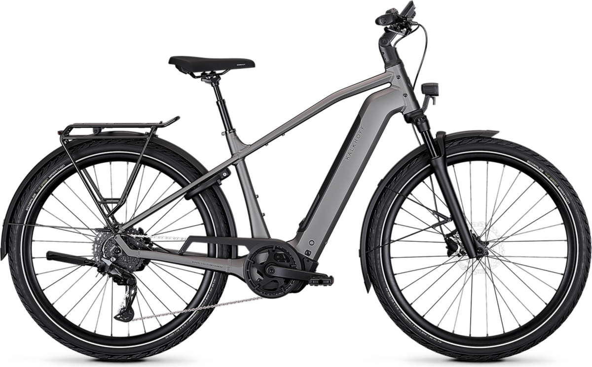 Kalkhoff ENDEAVOUR 3 EXCITE Diamant 600 jetgrijs mat