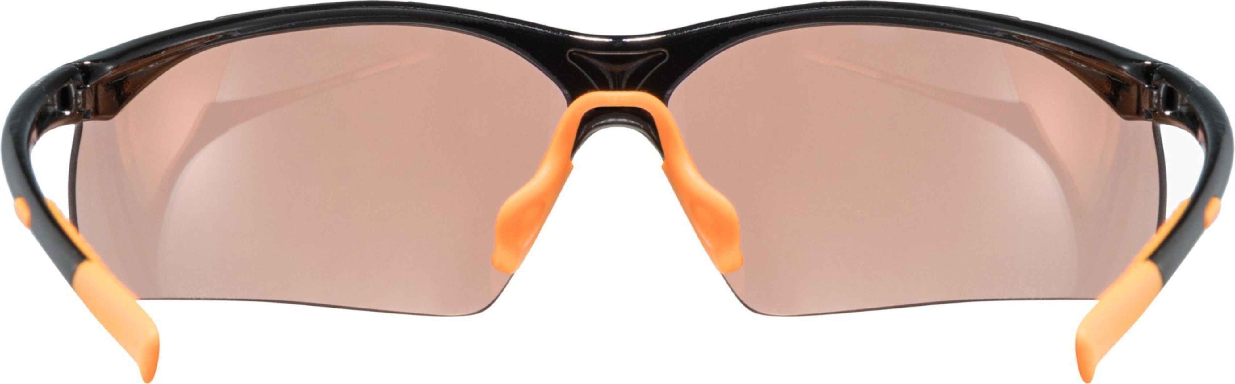 uvex Sportstyle 223 fietsbril Zwart-Oranje / Lightmirror Oranje