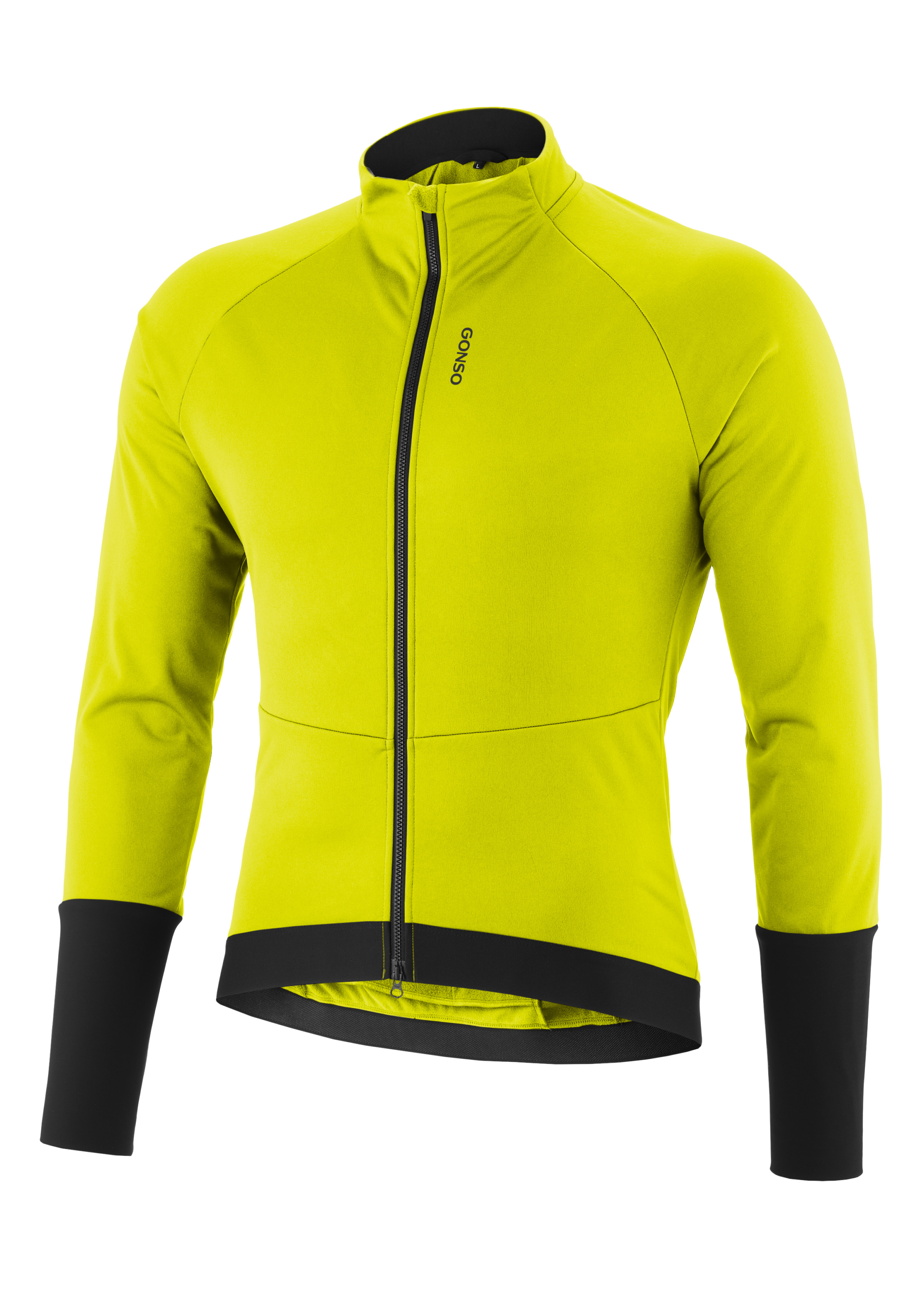 Gonso Road Jacket Softshell M safety geel