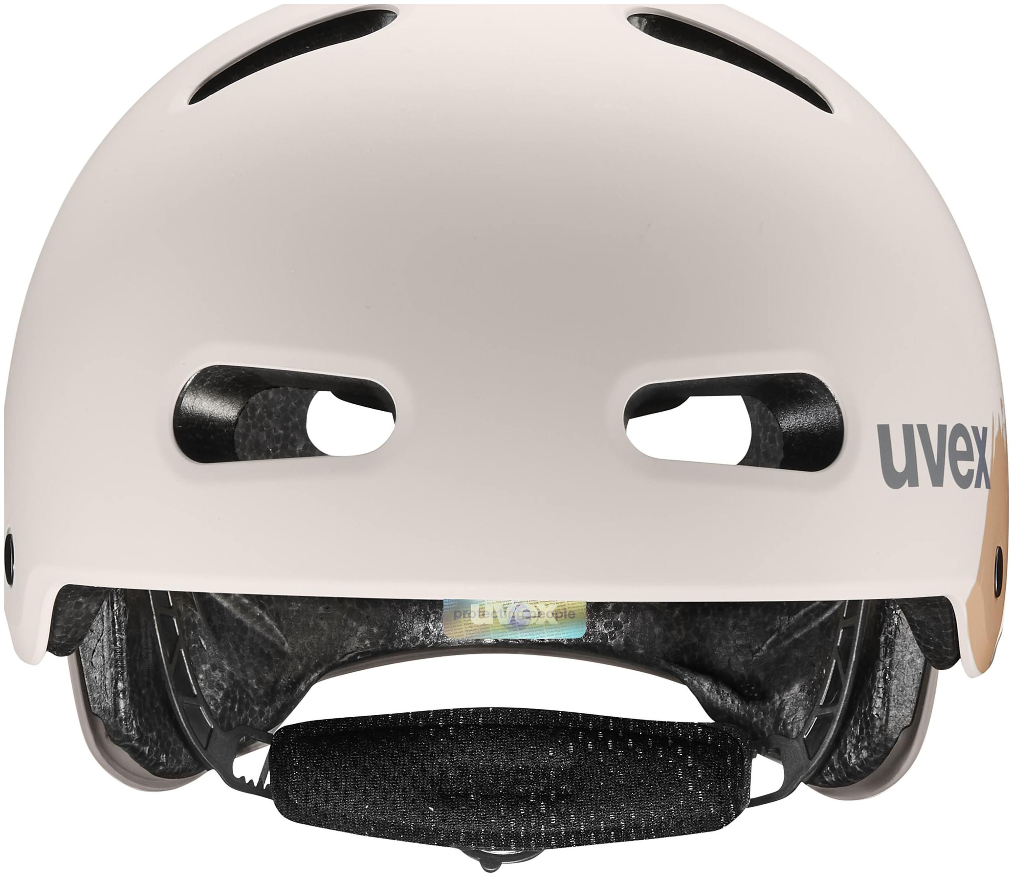 uvex Kid 4 Style Kinderhelm Super Hero Warm Grijs Mat