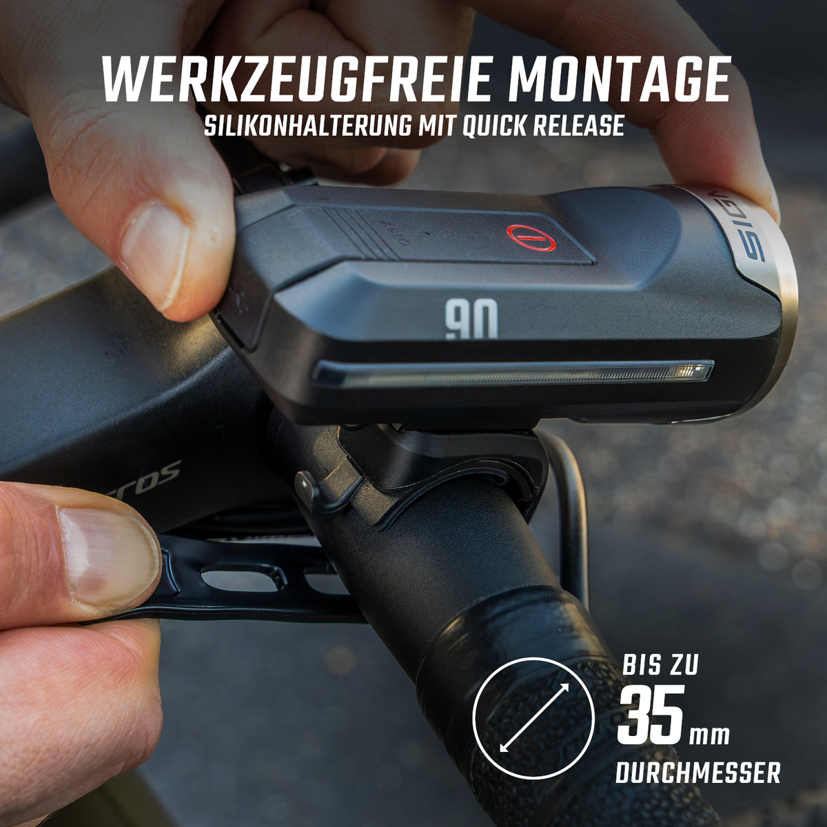 Sigma AURA 90 voorlicht