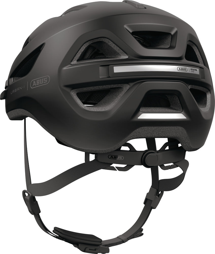 Abus URBAN-I 4.0 LR Urban Helm fluweel zwart