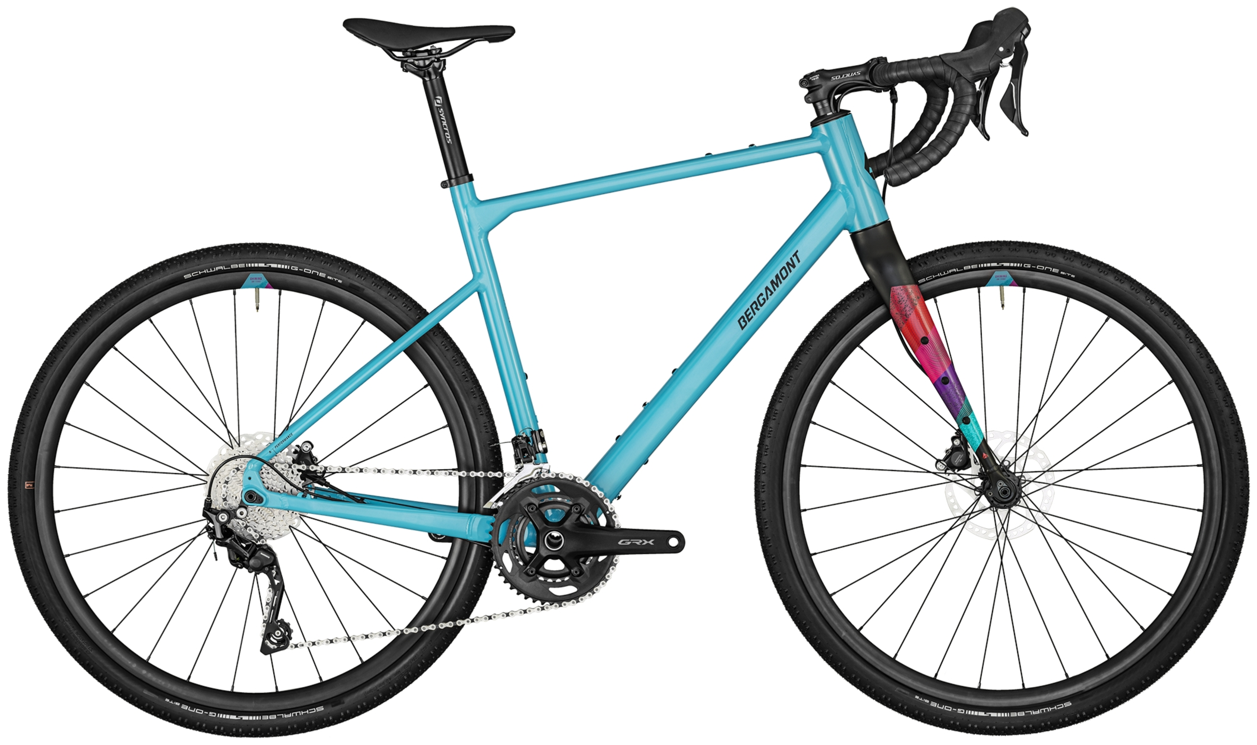 Bergamont Grandurance 6 FMN glanzend ijsblauw