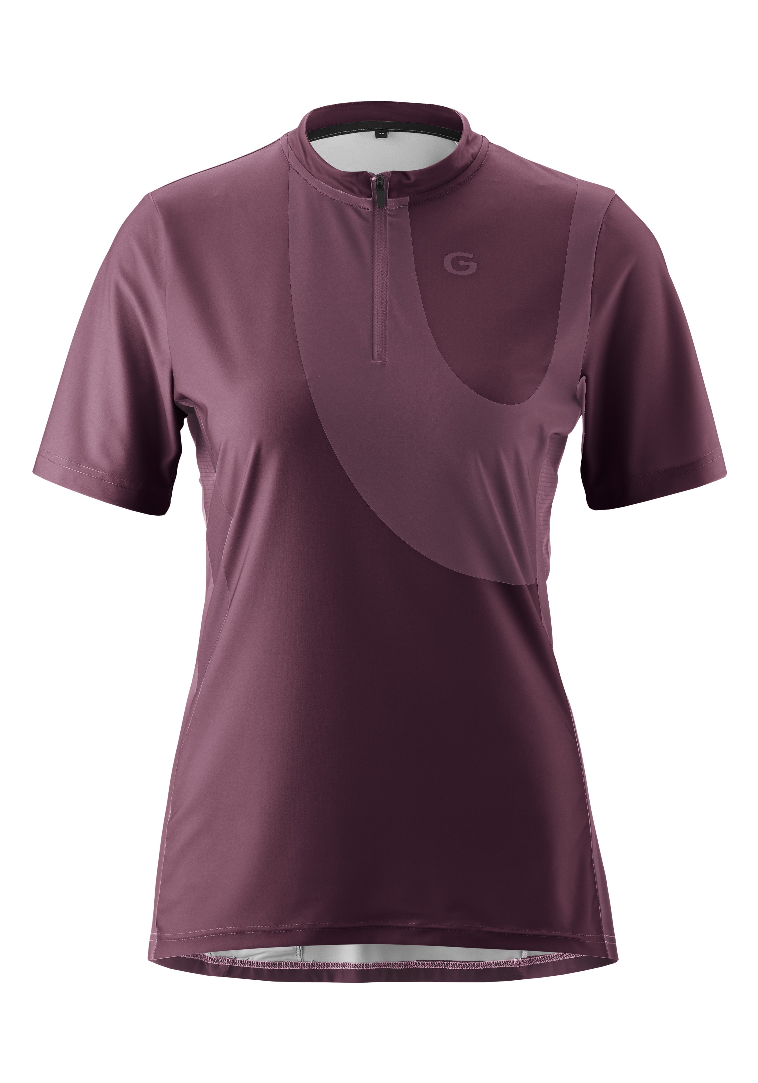 Gonso Adventure Jersey Halfzip Dames rijke aarde