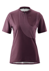 Gonso Adventure Jersey Halfzip Dames rijke aarde
