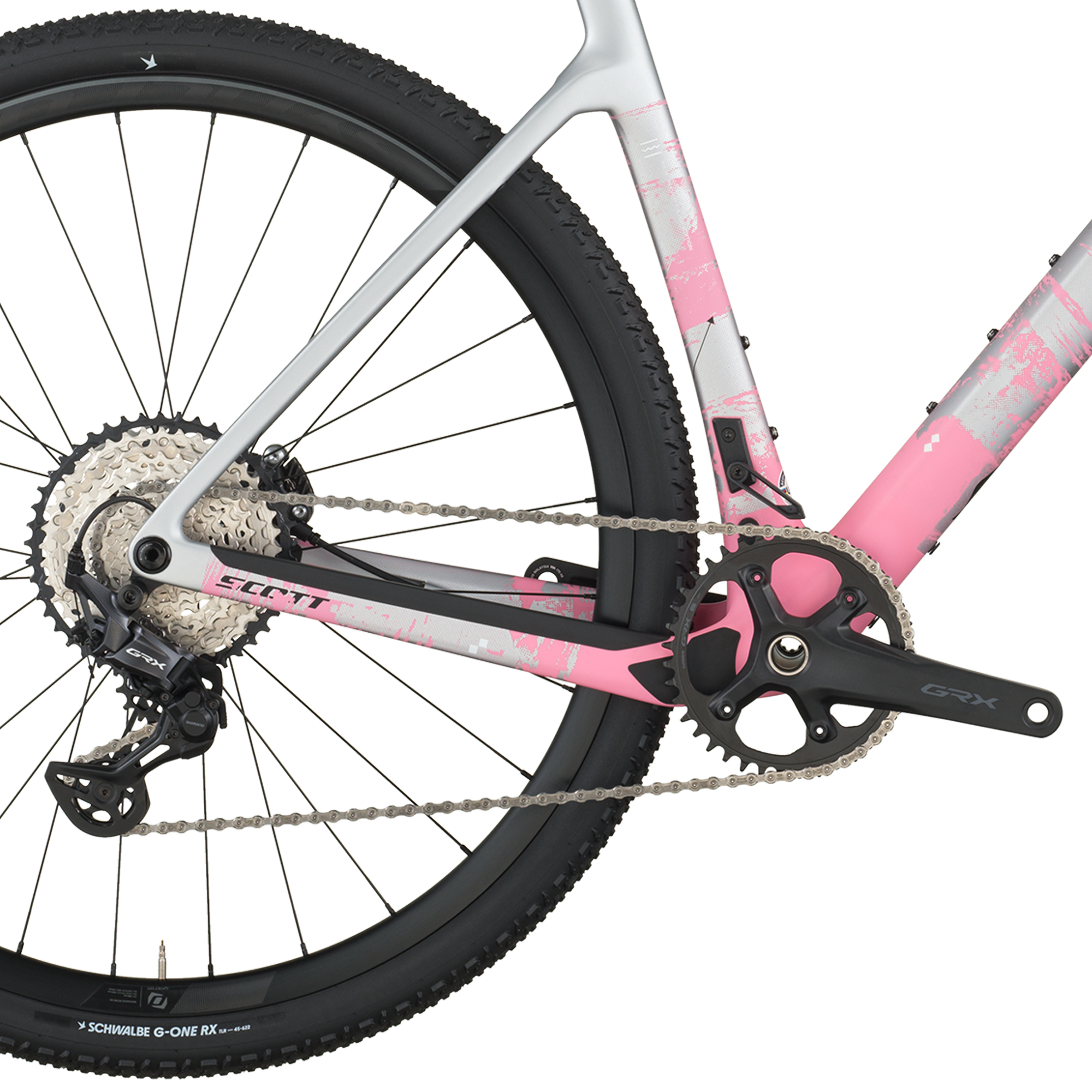 Scott Addict Gravel 30 carbon grijs