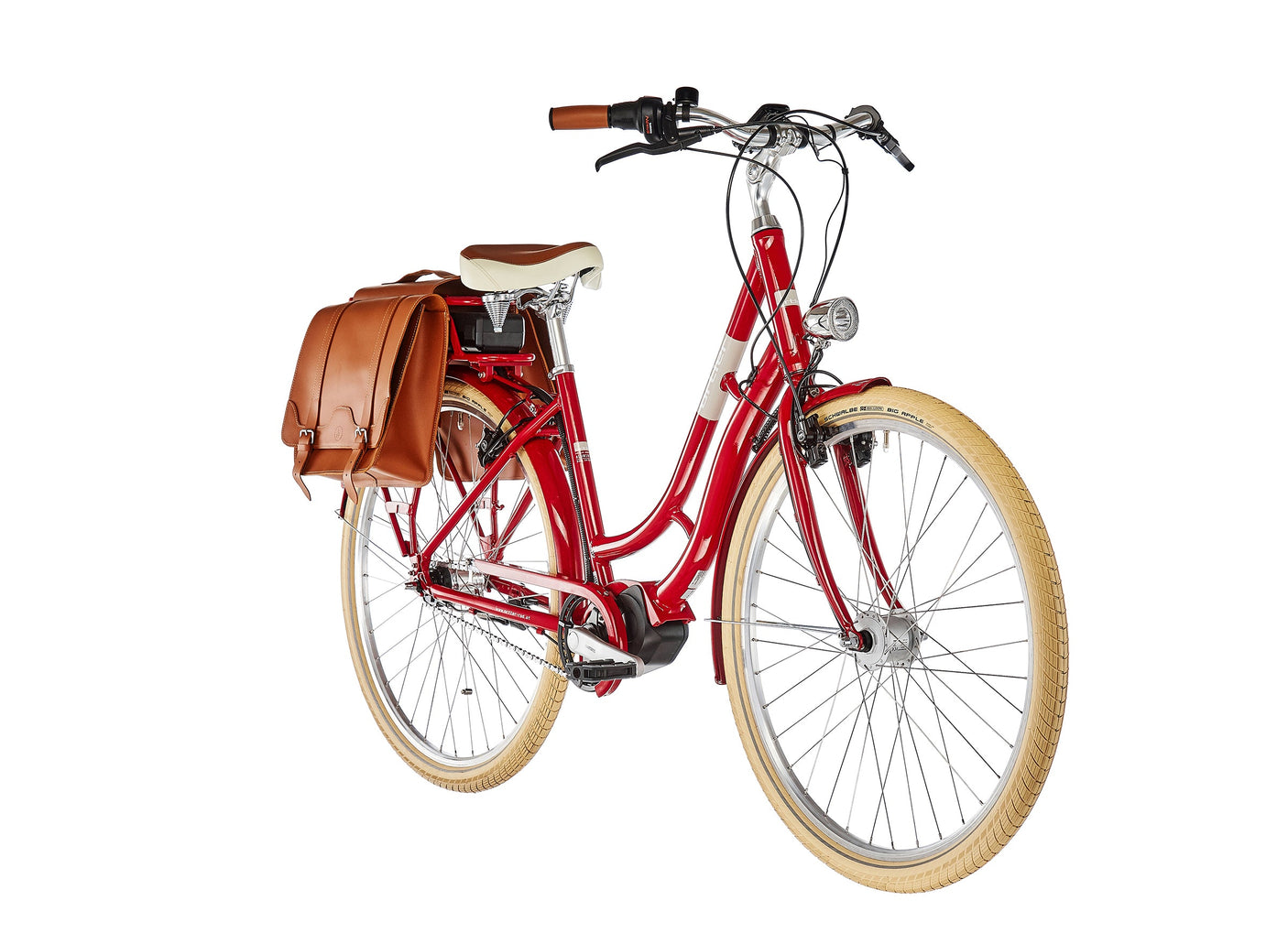 Ortler E-Summerfield Trapez 7-speed rood