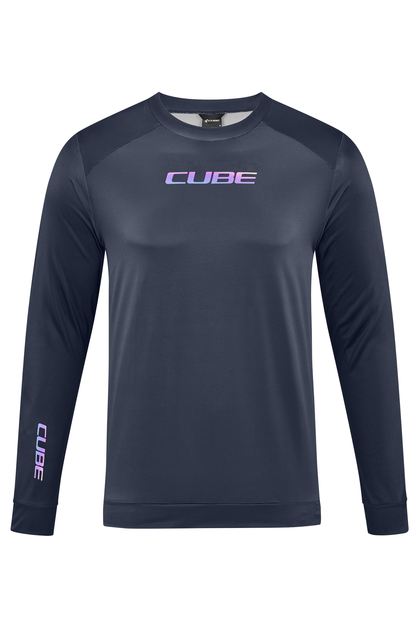 CUBE ATX Lange mouw ronde hals trui black Heren