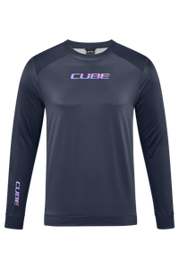 CUBE ATX Lange mouw ronde hals shirt zwart Heren – aktuelle Variante