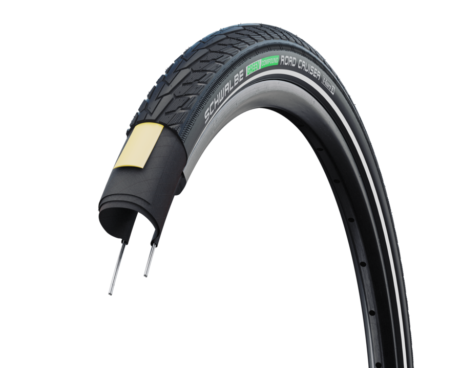 Schwalbe Road Cruiser | Active Line | K-Guard Zwart+Reflecterend