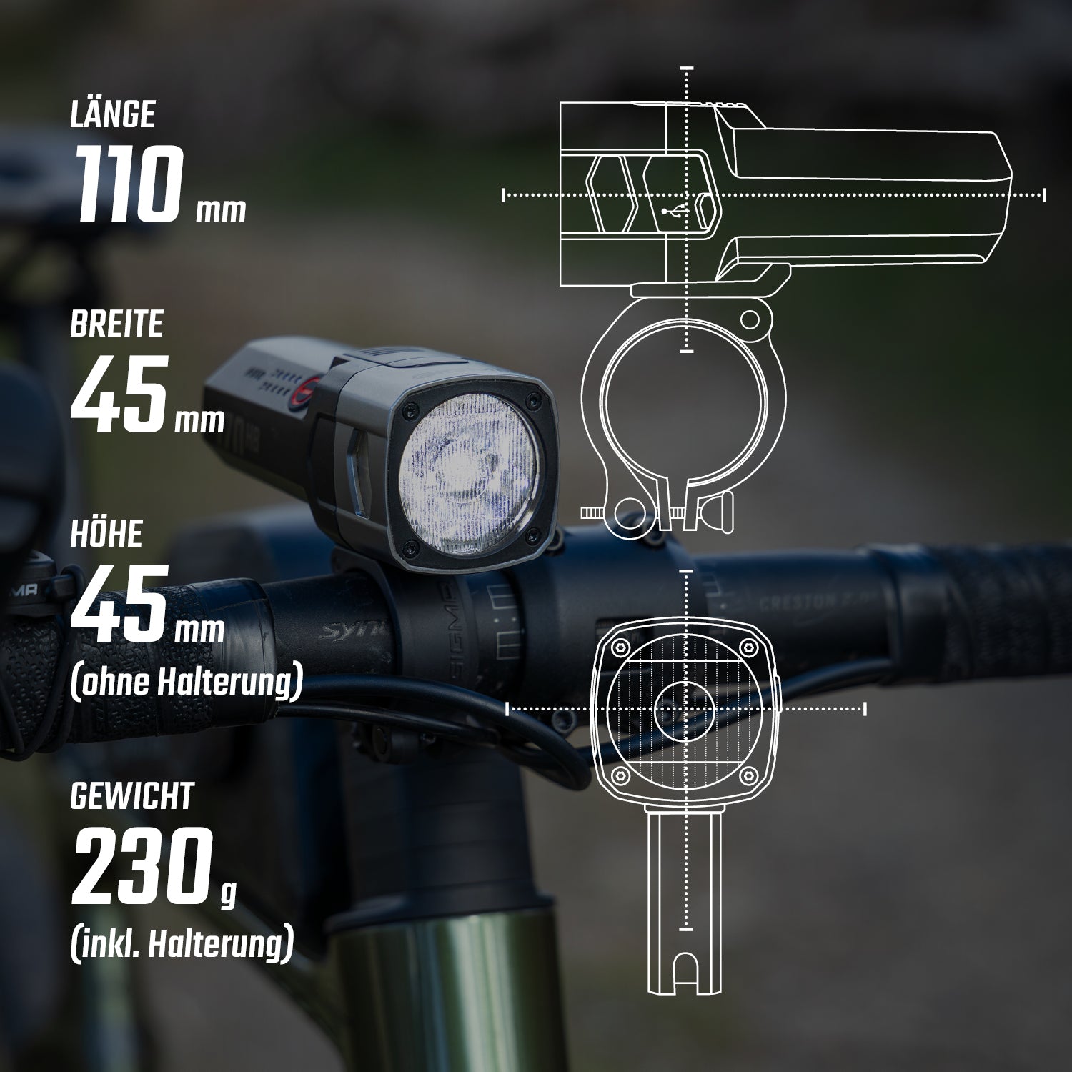Sigma AURA 170 HB LINK Voorlicht