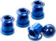 Omgekeerde kettingbladschroeven blauw