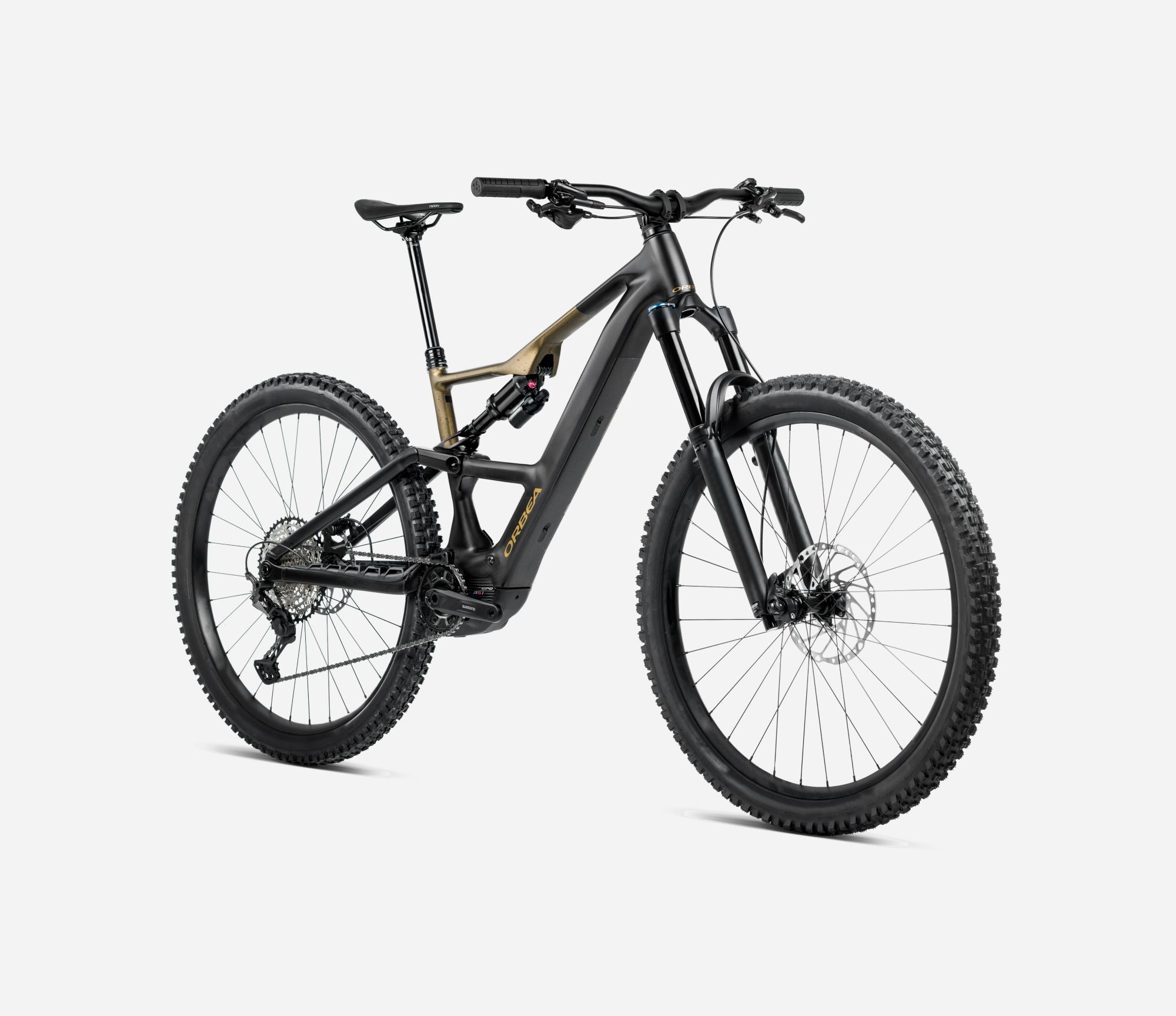 Orbea RISE LT H20 Diamond Black-Splash Olijfgroen Mat (2025)