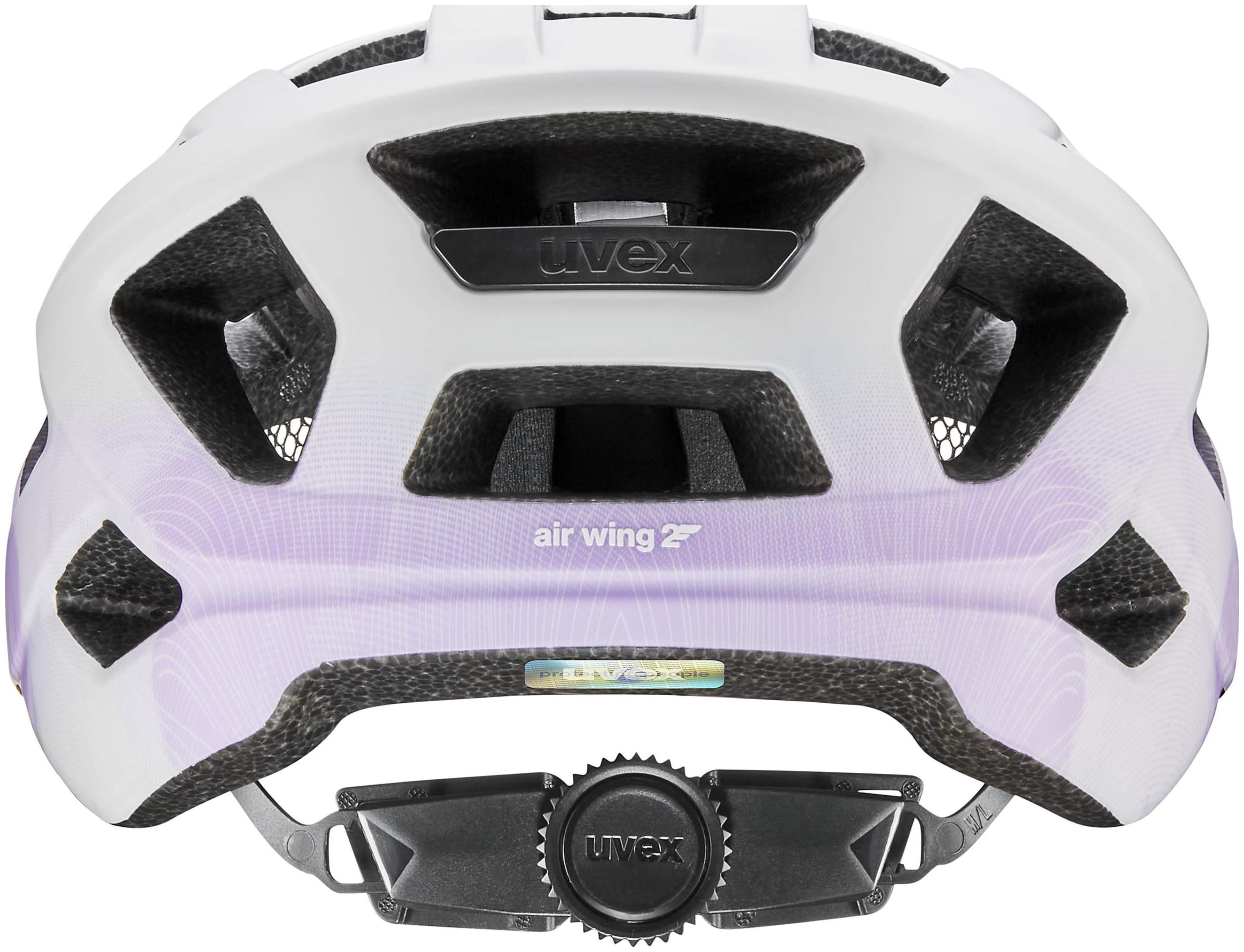 uvex Air Wing 2 Cc kinderhelm paars-wit mat