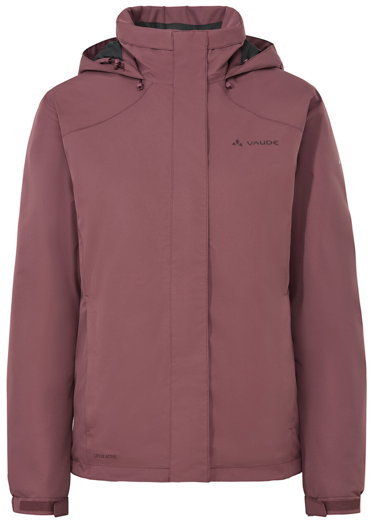 VAUDE Dames Escape Bike Warme Jas ruby dusk