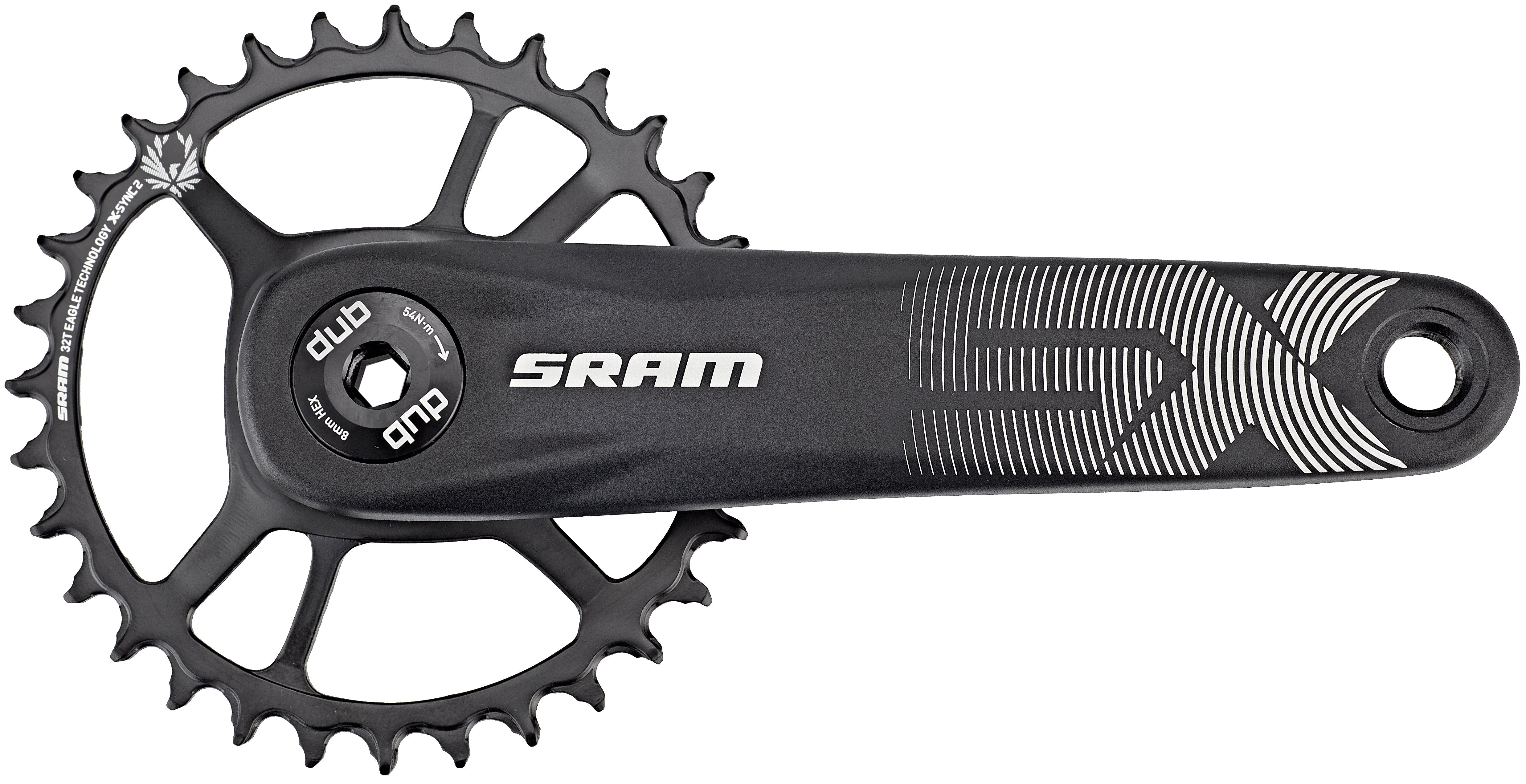 SRAM SX Eagle DUB crankstel 32T 12-speed zwart