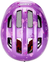 ABUS Smiley 3.0 Helm Kids paars ster