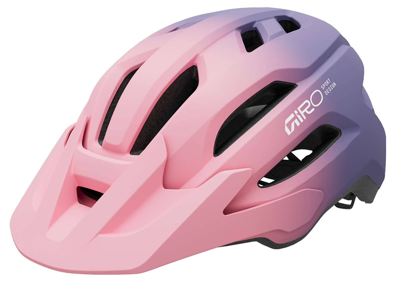 Giro Fixture II Y mat roze/paars
