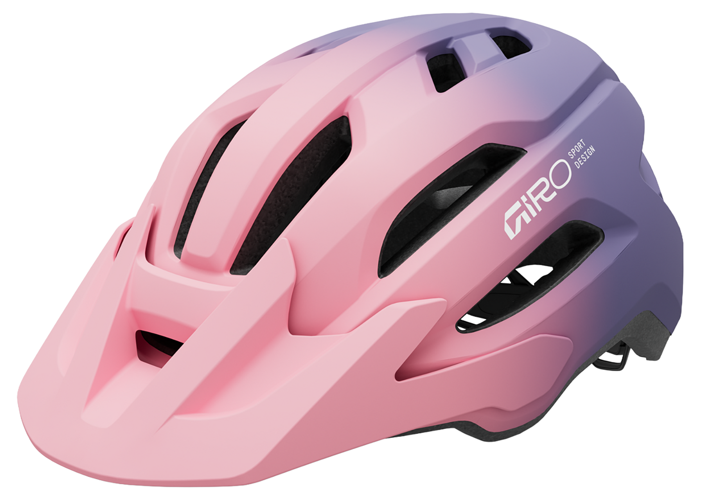 Giro Fixture II Y mat roze/paars