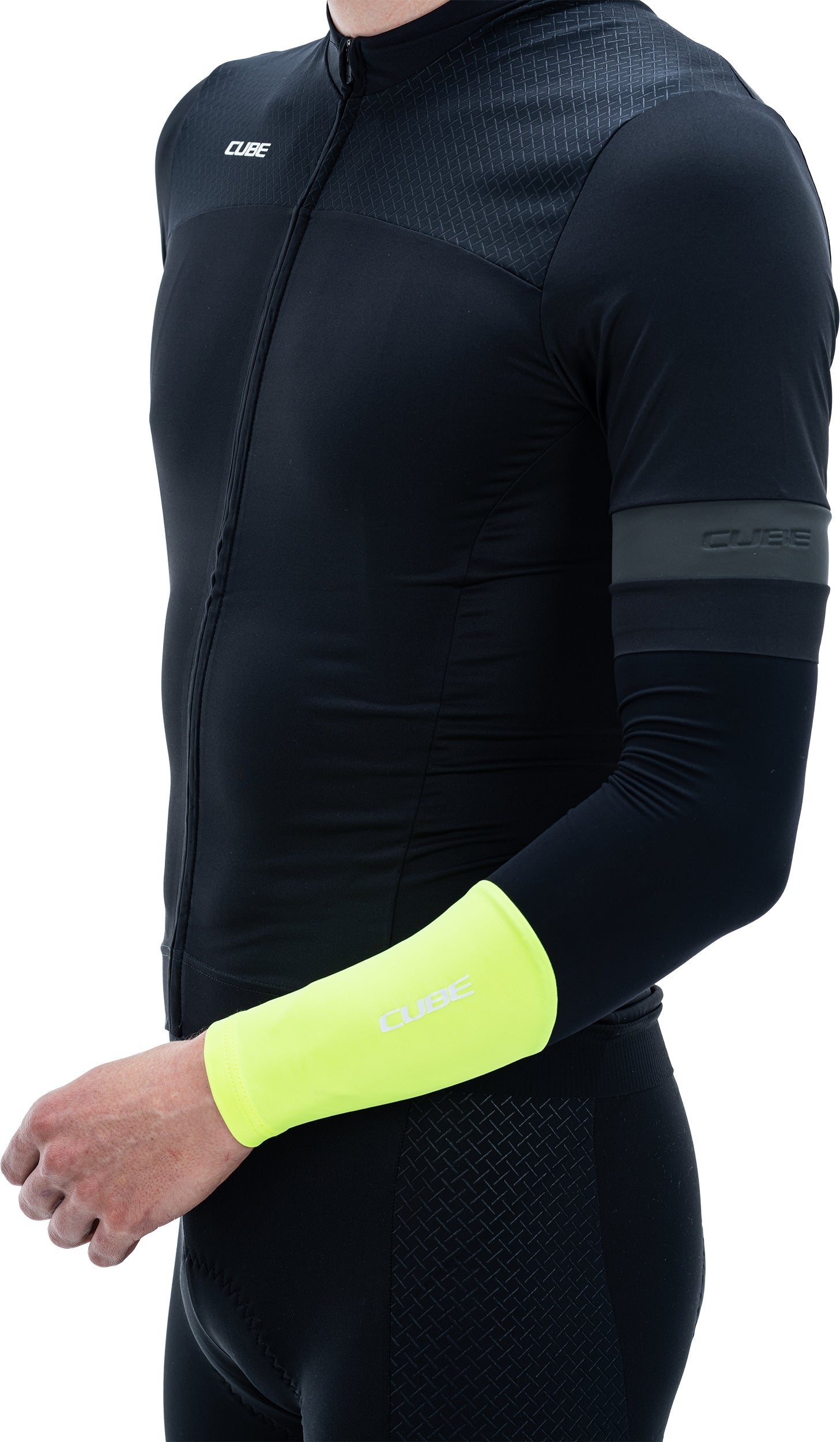 CUBE armwarmers veiligheid