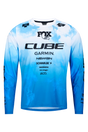Cube MTB Shirt X Actionteam lange mouw black´n´white