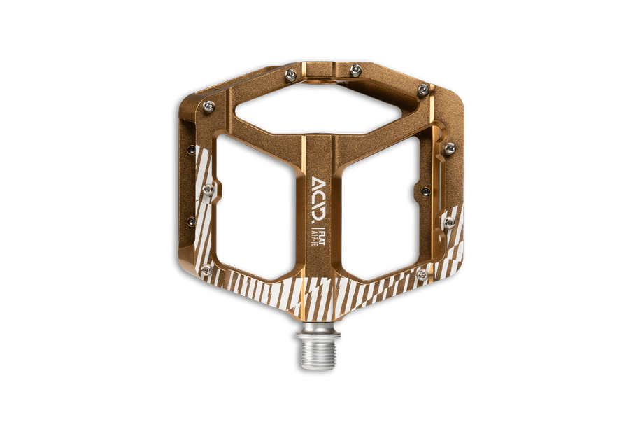 Acid Pedalen FLAT A17-IB goud