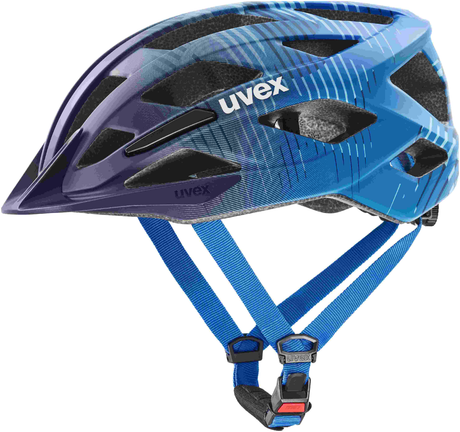 uvex Air Wing 2 Cc kinderhelm Dusk-Bubble Blue mat
