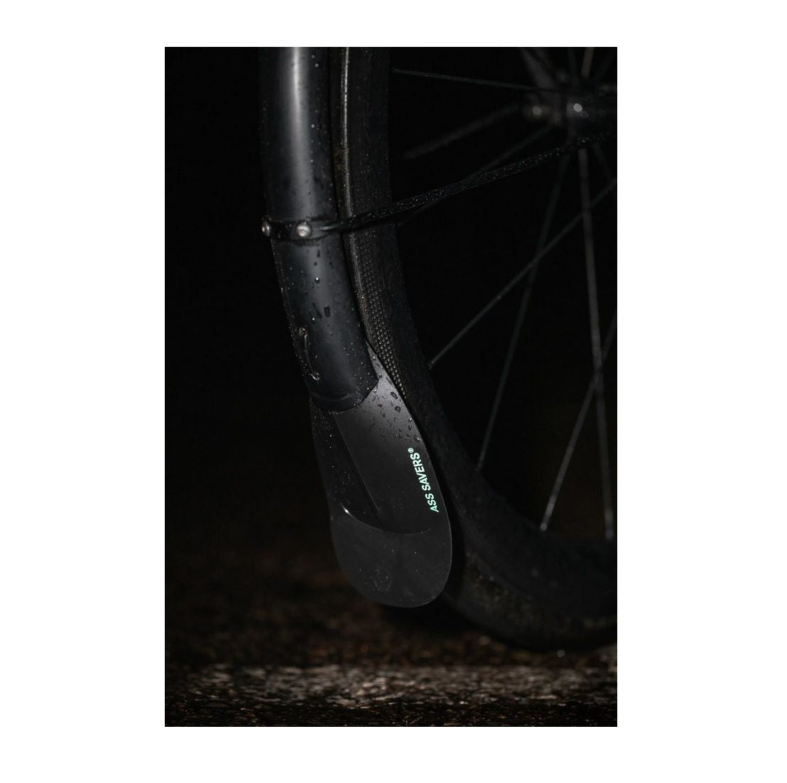 Ass Savers TFR-1 Toetector spatbord voor voorwiel black