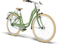 Puky SKYRIDE 26-7 CLASSIC (2025) | 26 inch jeugd fiets | retro groen – aktuelle Variante
