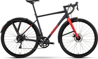 Raymon Territ Street Diamant (2025) | Gravelbike | steelblue/fire – aktuelle Variante