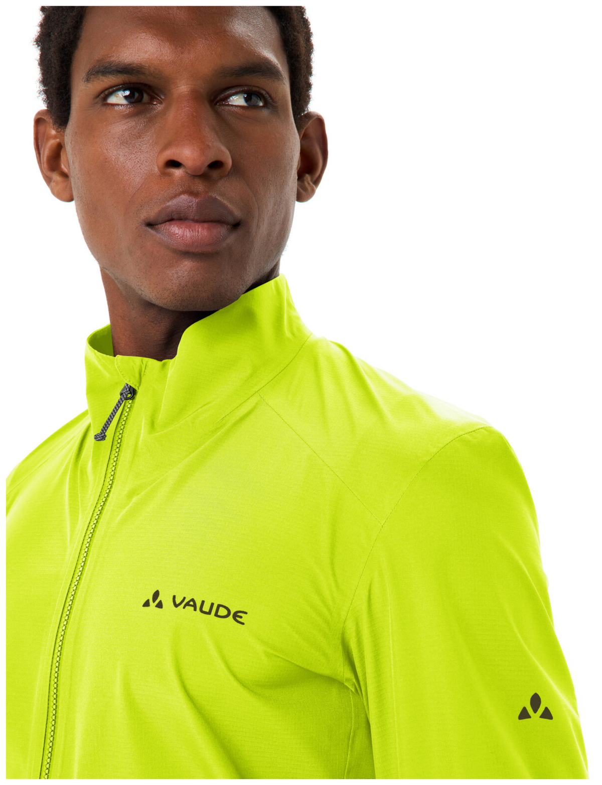 VAUDE Heren Kuro Pro Regenjas neon geel