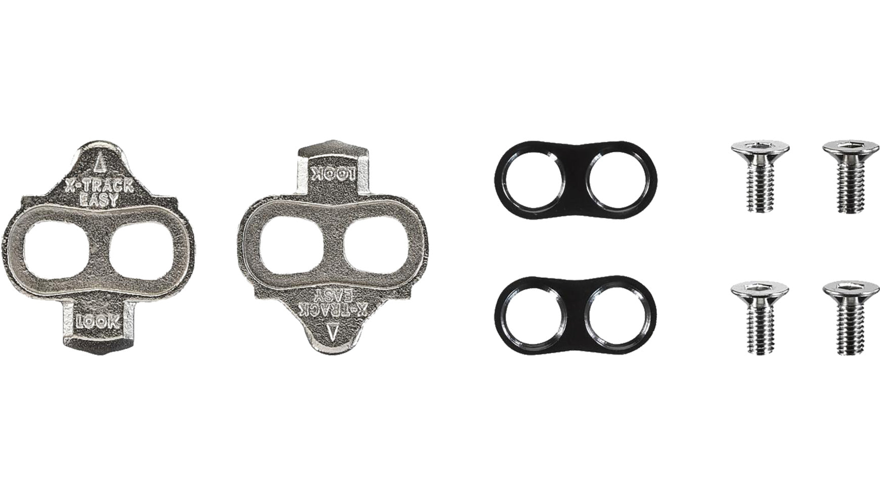 Look X-Track Easy pedaalplaten antraciet