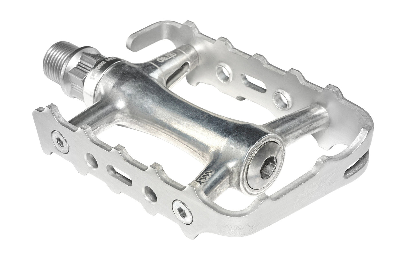 NC-17 platformpedaal Trekking Pro, alu, precisielager zilver