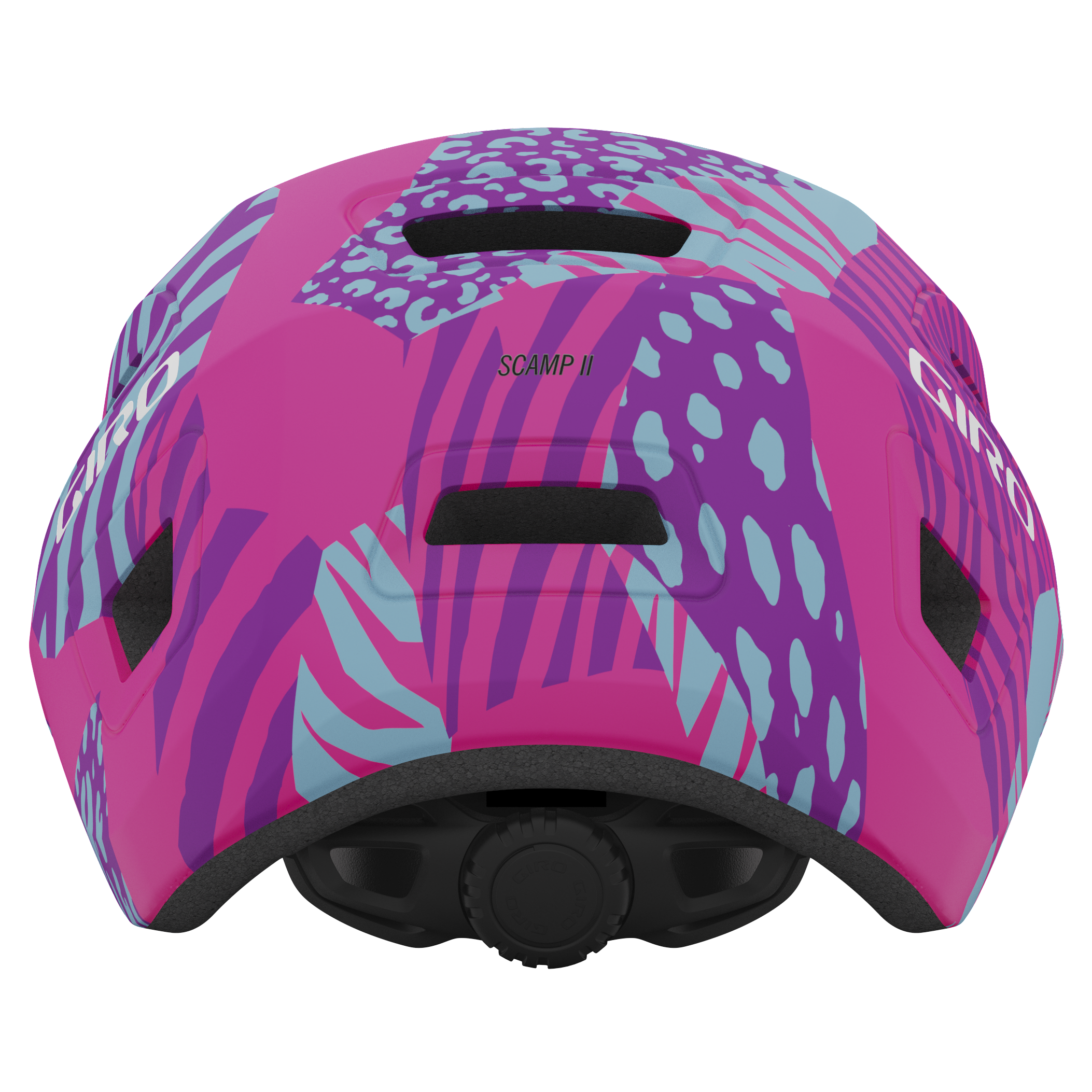 Giro Scamp II helm mat roze animal