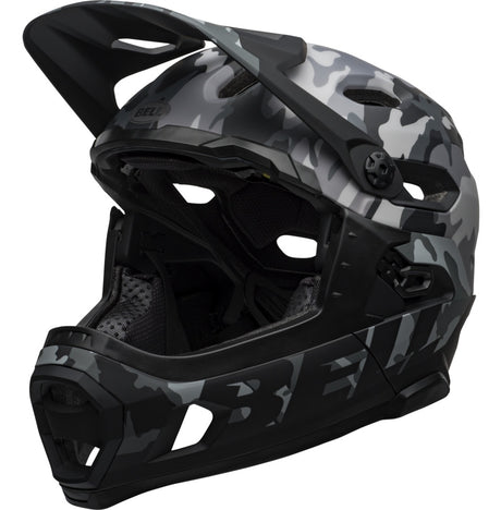 Bell Super DH Mips mat/glanz zwart camo