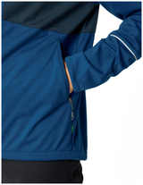 VAUDE Heren Wintry Jas V everest blauw