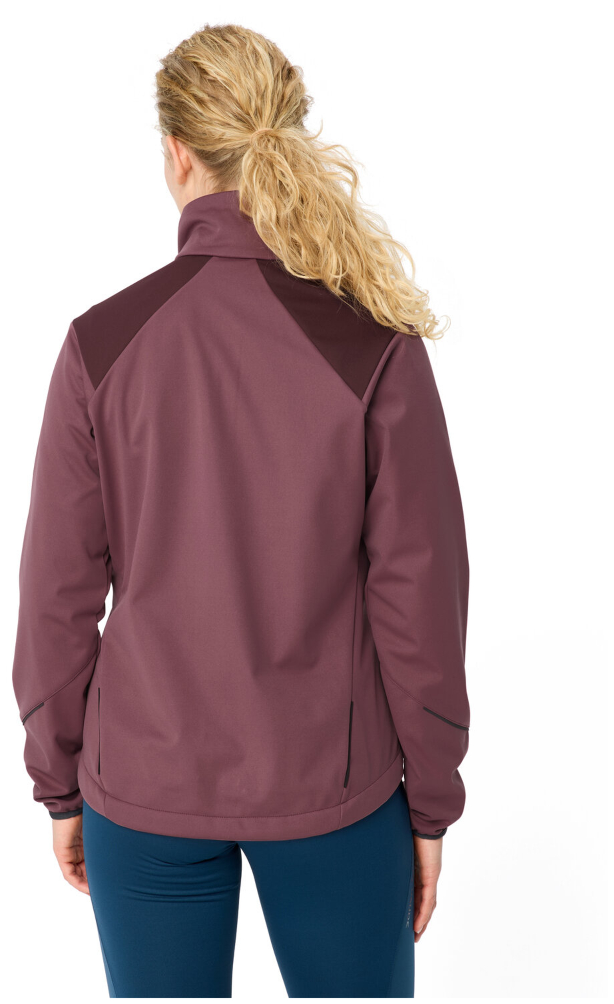 VAUDE Dames Wintry Jas V ruby dusk