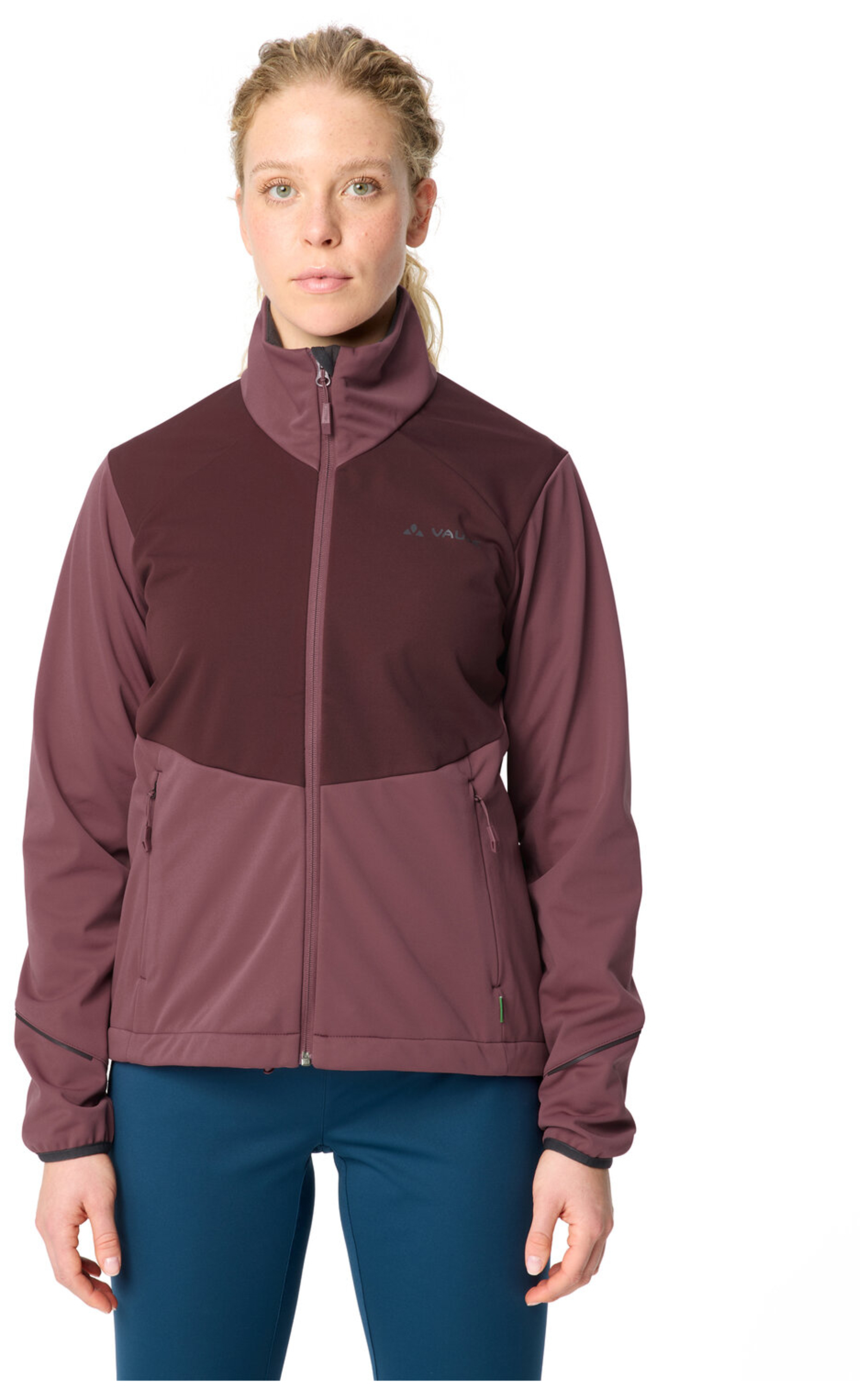 VAUDE Dames Wintry Jas V ruby dusk