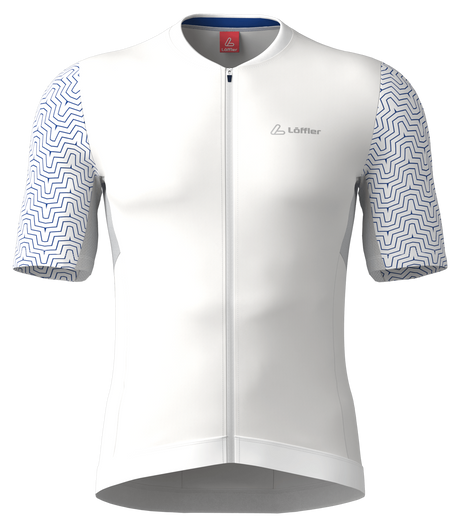 Löffler M Bike Jersey Fz Gordy Mid Wit/Marin