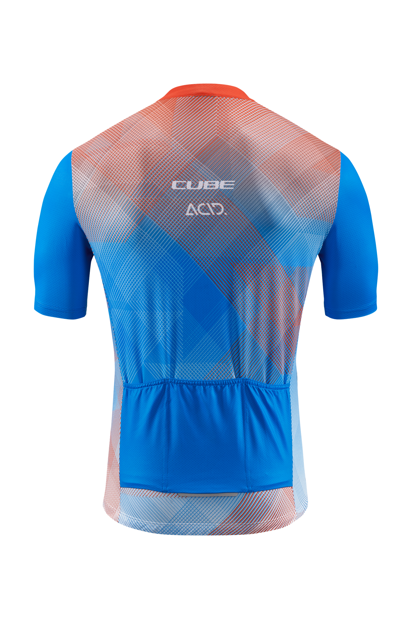 CUBE TEAMLINE Trikot CMPT korte mouw white´n´blue´n´red