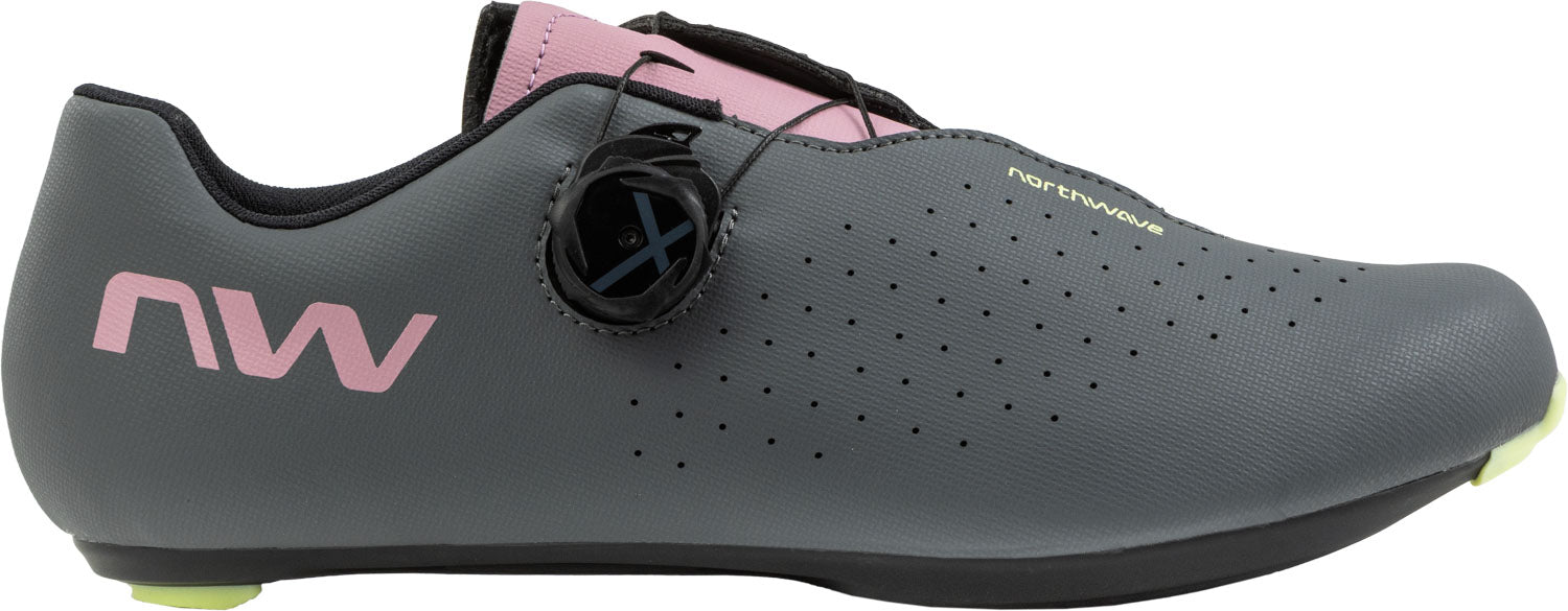 Northwave Sonic Plus racefietsschoenen Donkergrijs/Stuifmauve
