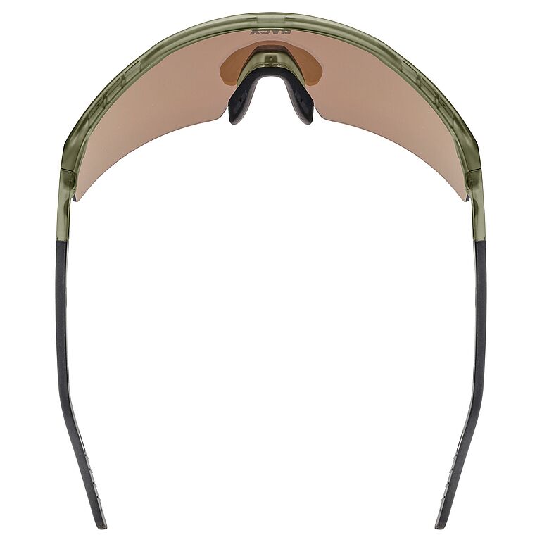 uvex Flowline olive mat/spiegel goud