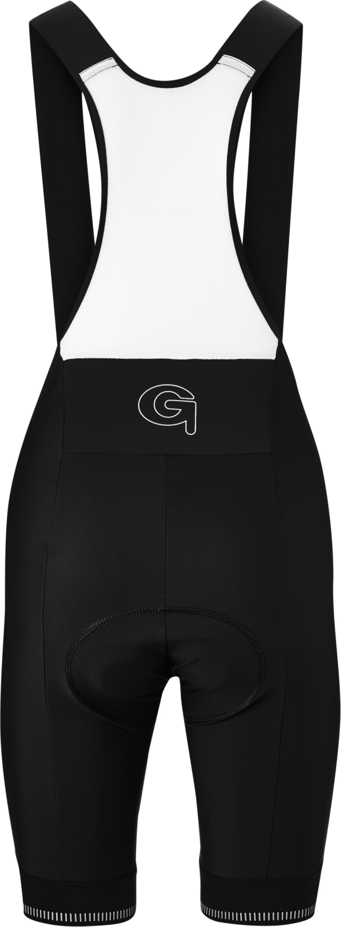 Gonso SITIVO Bib-Short Dames zwart / felgroen
