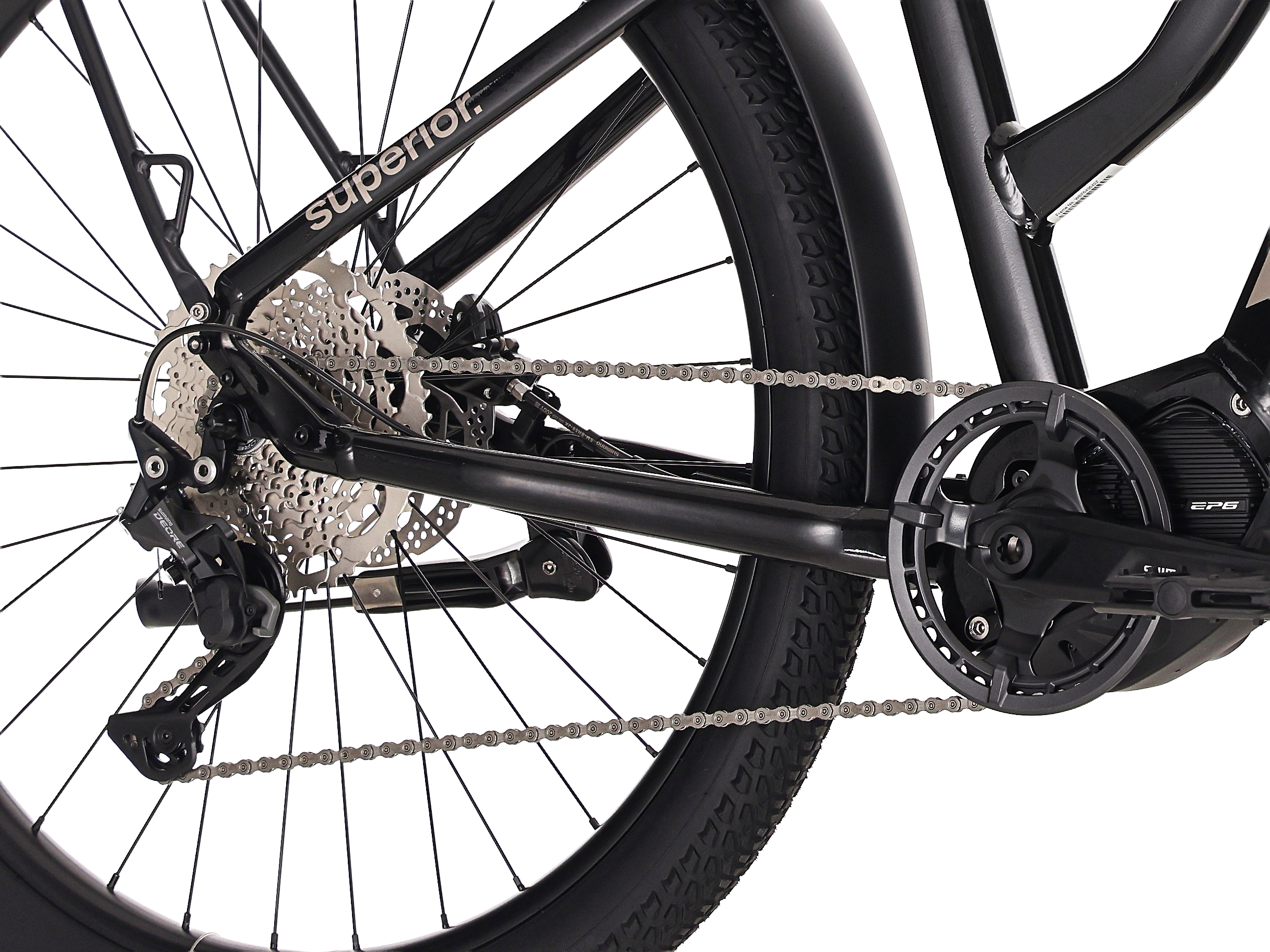 Superior eRX 6.4 MS 630Wh Glanz Zwart