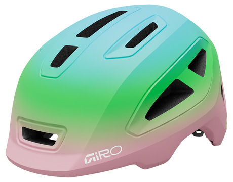 Giro Scamp Mips II kinderhelm mat roze/groen